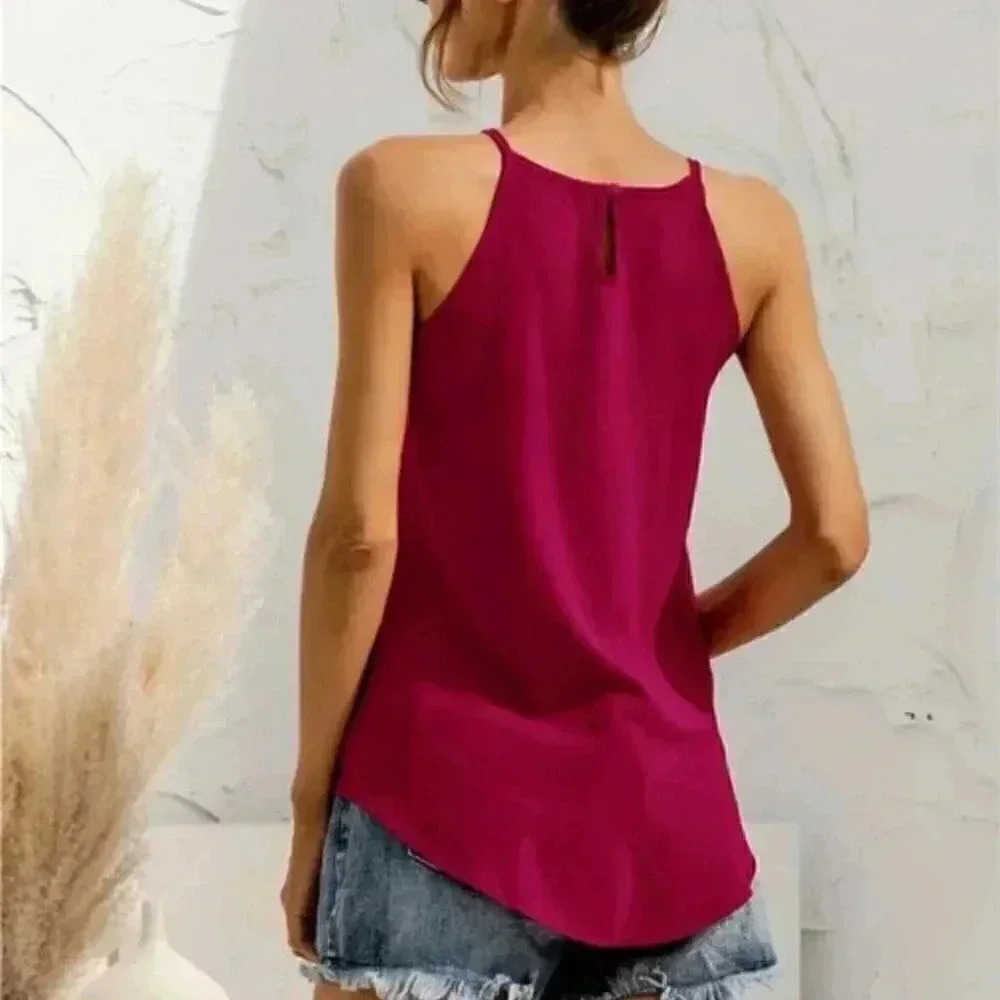 Solid Color Halter Top